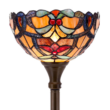 Werfactory® Tiffany Floor Lamp 12 Inch